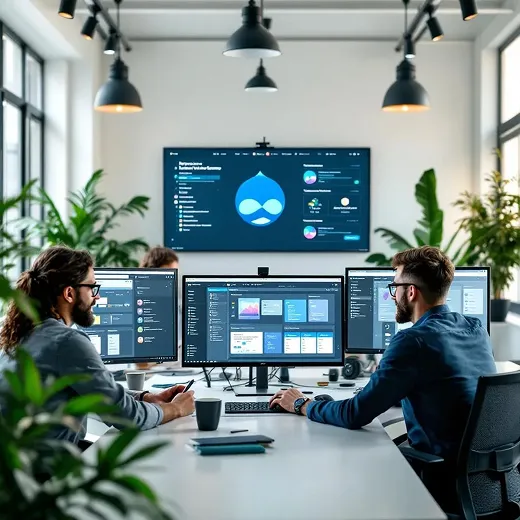 Admin dashboard showing analytics and charts